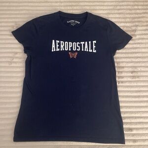 Pack of 2 Aeropostale Navy and teal tee